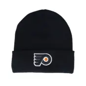 American Needle - NHL Svart cuff Beanie - Philadelphia Flyers Terrain Knit Solid Black Cuff @ Hatstore