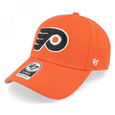 47 Brand - NHL Orange adjustable Keps - Philadelphia Flyers Mvp Orange/Black Adjustable @ Hatstore
