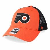 47 Brand - NHL Orange trucker Keps - Philadelphia Flyers Branson 47 Mvp Mesh Orange/Black Trucker @ Hatstore