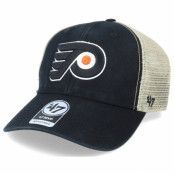 47 Brand - NHL Svart trucker Keps - Philadelphia Flyers Flagship Wash Mvp Black/Beige Trucker @ Hatstore