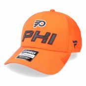 Fanatics - NHL Orange adjustable Keps - Philadelphia Flyers Locker Room Dark Orange Adjustable @ Hatstore