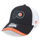 Fanatics - NHL Svart trucker Keps - Philadelphia Flyers Locker Room Black Trucker @ Hatstore