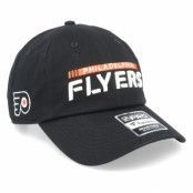 Fanatics - NHL Svart unconstructed Keps - Philadelphia Flyers Authentic Pro Game&Train Black Dad Cap @ Hatstore