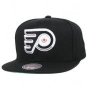 Keps Philadelphia Flyers Wool Solid 2 Snapback - Mitchell & Ness - Svart Snapback