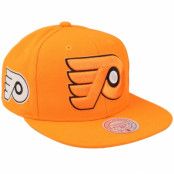 Mitchell&Ness - NHL Orange snapback Keps - Philadelphia Flyers Alternate Flip Orange Snapback @ Hatstore