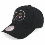 Mitchell&Ness - NHL Svart adjustable Keps - Philadelphia Flyers Neon Logo Pro Black Adjustable @ Hatstore