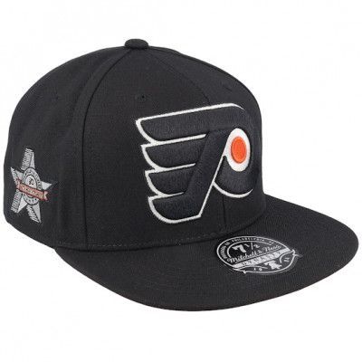 Mitchell&Ness - NHL Svart fitted Keps - Philadelphia Flyers Vintage Black Fitted @ Hatstore