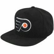 Mitchell&Ness - NHL Svart snapback Keps - Philadelphia Flyers Sweet Suede Vintage Black Snapback @ Hatstore