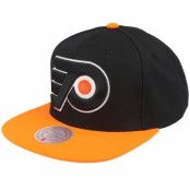 Mitchell&Ness - NHL Svart snapback Keps - Philadelphia Flyers Team 2 Tone 2.0 Blk/Orange Snapback @ Hatstore