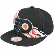 Mitchell&Ness - NHL Svart snapback Keps - Philadelphia Flyers Vintage Paintbrush Black Snapback @ Hatstore