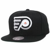 Mitchell&Ness - NHL Svart snapback Keps - Philadelphia Flyers Wool Solid 2 Snapback @ Hatstore