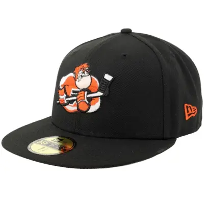 New Era - NHL Svart fitted Keps - Hatstore Exclusive x Philadelphia Flyers 59FIFTY Black Fitted @ Hatstore