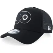 New Era - NHL Svart trucker Keps - Philadelphia Flyers 9FORTY Black/White A-Frame Trucker @ Hatstore