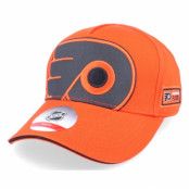 Outerstuff - NHL Orange adjustable Keps - Kids Philadelphia Flyers Big-Face Precurved Varsity Orange Adjustable @ Hatstore