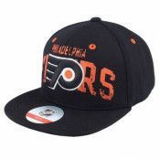 Outerstuff - NHL Svart snapback Keps - Kids Philadelphia Flyers Life Style Printed Flatbrim Black Snapback @ Hatstore