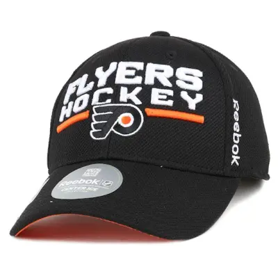 Reebok - NHL Svart flexfit Keps - Philadelphia Flyers Locker Room 3 Flexfit @ Hatstore