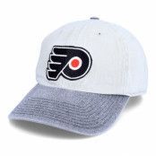 Twins Enterprise - NHL Grå unconstructed Keps - Philadelphia Flyers Old School Washed NHL Vintage Dad Cap @ Hatstore