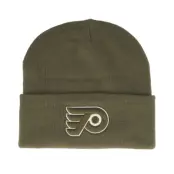 Mitchell&Ness - NHL Grön cuff Beanie - Philadelphia Flyers Fashion Basic Knit Olive Cuff @ Hatstore