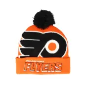 Mitchell&Ness - NHL Orange pom Beanie - Philadelphia Flyers Punch Out Knit Orange Pom @ Hatstore