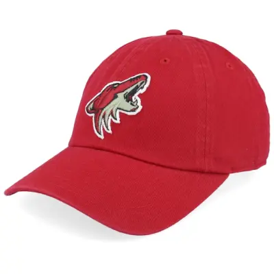American Needle - NHL Svart unconstructed Keps - Phoenix Coyotes Blue Line Cardinal Dad Cap @ Hatstore