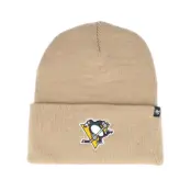 47 Brand - NHL Beige cuff Beanie - Pittsburgh Penguins Haymaker Knit Khaki Cuff @ Hatstore