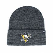 47 Brand - NHL Grå cuff Beanie - Pittsburgh Penguins Tabernacle Knit Charcoal Cuff @ Hatstore