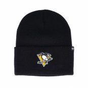 47 Brand - NHL Svart cuff Beanie - Pittsburgh Penguins Haymaker Black Cuff @ Hatstore