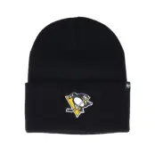 47 Brand - NHL Svart cuff Beanie - Pittsburgh Penguins Haymaker Black Cuff @ Hatstore
