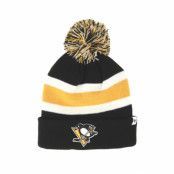 47 Brand - NHL Svart pom Beanie - Pittsburgh Penguins Breakaway Knit Black Pom @ Hatstore