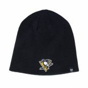 47 Brand - NHL Svart traditionalbeanie Beanie - Pittsburgh Penguins Black Beanie @ Hatstore