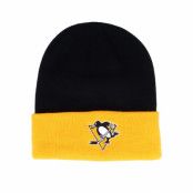 Adidas - NHL Svart cuff Beanie - Pittsburgh Penguins Cuffed Black/Yellow Cuff @ Hatstore