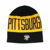 Adidas - NHL Svart traditionalbeanie Beanie - Pittsburgh Penguins 19 Black/Yellow Beanie @ Hatstore