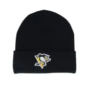 American Needle - NHL Svart cuff Beanie - Pittsburgh Penguins Terrain Knit Solid Black Cuff @ Hatstore