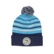 Fanatics - NHL Blå pom Beanie - Pittsburgh Penguins True Classic Athl Navy/Coastal Blue Pom @ Hatstore
