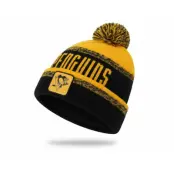 Fanatics - NHL Gul pom Beanie - Pittsburgh Penguins Thrive Black/Gold Pom @ Hatstore
