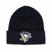 Fanatics - NHL Svart cuff Beanie - Pittsburgh Penguins Core Knit Black Cuff @ Hatstore