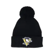 Fanatics - NHL Svart pom Beanie - Pittsburgh Penguins Value Core Beanie Black Pom @ Hatstore