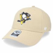 47 Brand - NHL Beige adjustable Keps - Pittsburgh Penguins Mvp Khaki Adjustable @ Hatstore