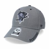 47 Brand - NHL Grå adjustable Keps - Pittsburgh Penguins Defrost Mvp Charcoal Adjustable @ Hatstore