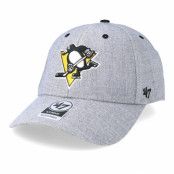 47 Brand - NHL Grå adjustable Keps - Pittsburgh Penguins Storm Cloud 47 MVP Wool Charcoal Adjustable @ Hatstore