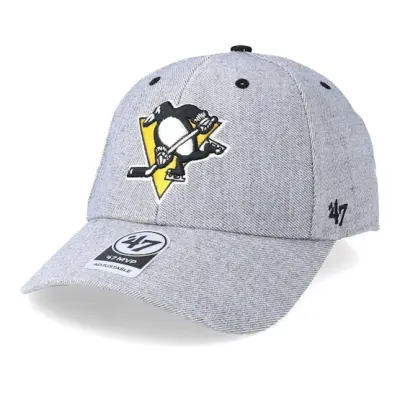 47 Brand - NHL Grå adjustable Keps - Pittsburgh Penguins Storm Cloud 47 MVP Wool Charcoal Adjustable @ Hatstore