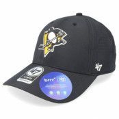 47 Brand - NHL Svart adjustable Keps - Pittsburgh Penguins NHL Back Line Mvp Black Adjustable @ Hatstore