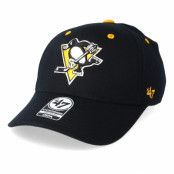 47 Brand - NHL Svart flexfit Keps - Pittsburgh Penguins Kickoff Wool 47 Contender Black/Yellow Flexfit @ Hatstore