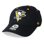 47 Brand - NHL Svart flexfit Keps - Pittsburgh Penguins Kickoff Wool 47 Contender Black/Yellow Stretch Fit @ Hatstore