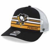 47 Brand - NHL Svart trucker Keps - Pittsburgh Penguins Altitude 47 Mvp Mesh Black/White/Yellow Trucker @ Hatstore