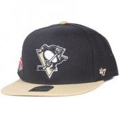 47 Brand - Pittsburgh Penguins Sure Shot Two Tone Black Snapback