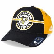 Adidas - NHL Svart adjustable Keps - Pittsburgh Penguins Strucured Black/Yellow Adjustable @ Hatstore