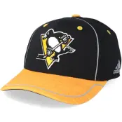 Adidas - NHL Svart flexfit Keps - Pittsburgh Penguins Alpha Black/Yellow Stretch Fit @ Hatstore