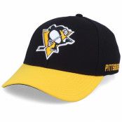 Adidas - NHL Svart flexfit Keps - Pittsburgh Penguins Coach Black/Yellow Flexfit @ Hatstore