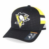 Adidas - NHL Svart flexfit Keps - Pittsburgh Penguins Draft Structured Black Flexfit @ Hatstore